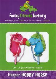 Funky Friends Factory Harper Hobby Horse Toy Sewing Pattern
