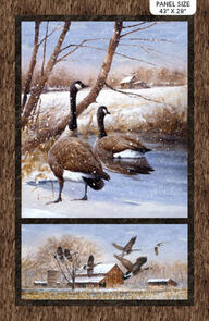 Northcott DP23511-34 BROWN MULTI 28"/70cm Panel