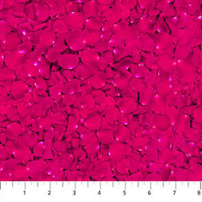 Northcott Studio Budding Romance DP23848-28 DARK PINK