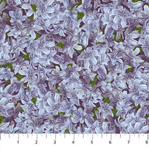Northcott Deborah Edwards Covent Garden DP23854-81 LILAC MULTI