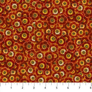 Northcott Deborah Edwards Covent Garden DP23855-24 RED MULTI