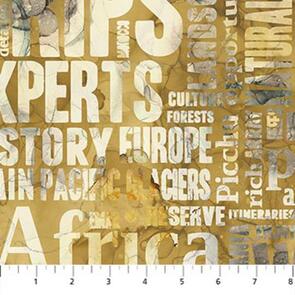 Northcott Melanie Samra Journey DP23894-52 OCHRE