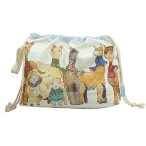 Emma Ball Other Woollies 2, Drawstring Bag