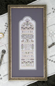 The Drawn Thread Cross Stitch Pattern - The Birth Band