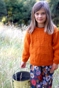 Lisa F LF60 Ginger Sweater - Knitting Pattern / Kit