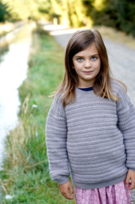 Lisa F LF58 Maisie Sweater - Knitting Pattern / Kit