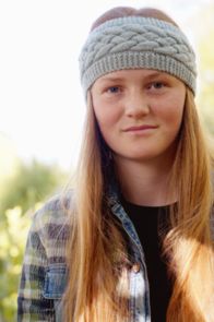 Lisa F HC54 - Calista Headband - Knitting Pattern/Kit