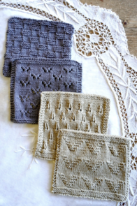 Lisa F HM02 Washcloths 2 - Knitting Pattern / Kit