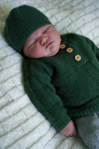 Lisa F BC129 - Casey Sweater and Hat - Knitting Pattern Kit