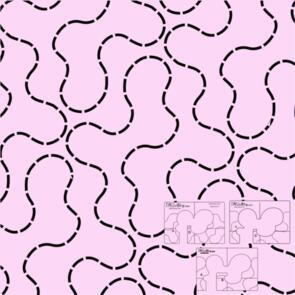 Westalee Winding Way Template 3pc Set