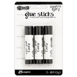 Ranger Ink Dylusions Creative Dyary Mini Glue Sticks 3/Pkg