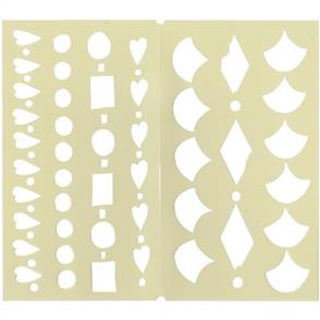 Ranger Ink Dyalog Stencil - Border It Too