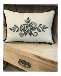 The Kiwi Stitch & Knit Co Vintage Roses II Pattern