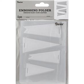 Darice Embossing Folder - Pennants