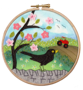 Bothy Threads Felt Embroidery - Morning Chorus