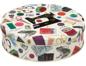 Botanical Homeware Needle and Thread - Round tin