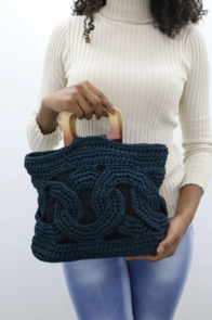 Circulo Crochet Pattern - Emerald Handbag