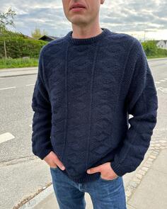 Petite Knit Esther Sweater Man - Knitting Pattern / Kit