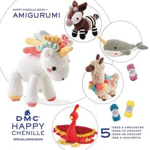 DMC Happy Chenille Amigurumi Book 1 Improbable Animals