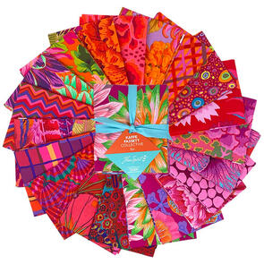 Free Spirit Kaffe Fassett Classics Plus - Fat Quarter Bundle 20pc - Ruby