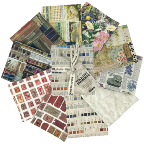 Free Spirit Tim Holtz Palette Multi Fat Quarter Bundle (10pc)