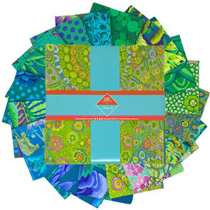 Free Spirit Kaffe Fassett Classics Plus 10" Charm Pack 42pc - Tidal