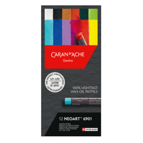 Caran d'Ache NeoArt 6901 Pastels - 12 Pack