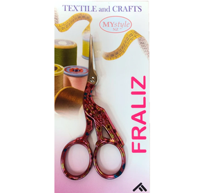 Fraliz Stork Embroibery Scissors - Pink