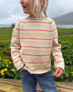 Petite Knit Frankie Sweater Junior - Knitting Pattern / Kit