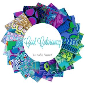 Free Spirit Kaffe Fassett || August 2025 || Fat Quarter (20pcs) - Cool