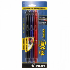 FriXion Clicker Pen Assortment 3pk - Fine Point 0.7mm