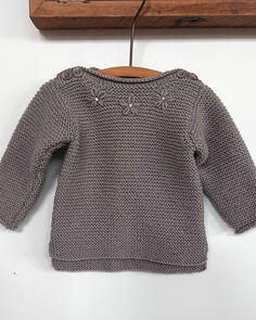 The Kiwi Stitch & Knit Co Georgie Jumper 8ply - Knitting Pattern / Kit