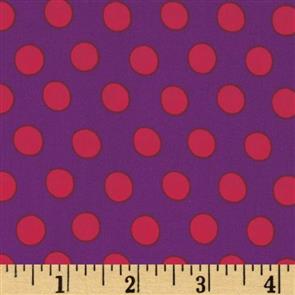 Free Spirit Kaffe Fassett Fabric - Spot Purple