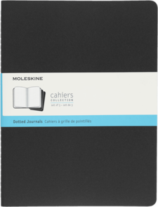 Moleskine Cahier Journal XL Dot Pack 3