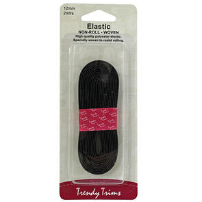 Trendy Trims Non-roll Woven Elastic