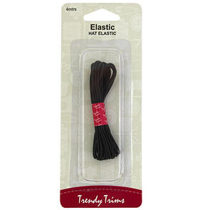 Trendy Trims Hat Elastic 1mm x 4mtrs