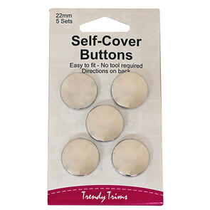 Trendy Trims Metal Self-Cover Buttons