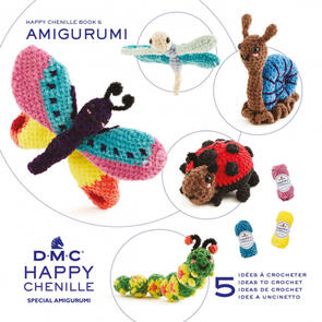 DMC Happy Chenille Book 5 Garden Friends - Amigurumi