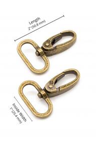 ByAnnie 1" Swivel Snap Hook - Set of Two