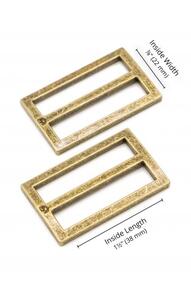 ByAnnie 1.5" Slider - Widemouth, Flat, Set of Two