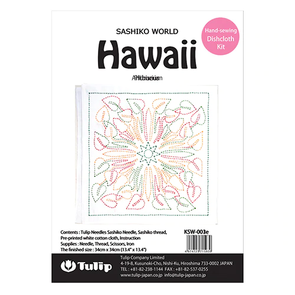 Tulip Hand Sewing Kits, Sashiko World - Hawaii Anthurium