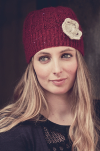 Lisa F HC04 - Freida Hat - Knitting Pattern / Kit