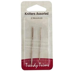 Trendy Trims Knitters Assorted 2/Pkg