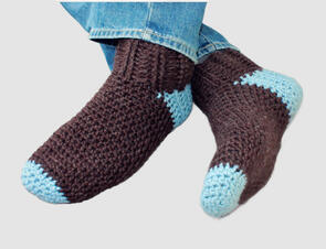 Holland Designs Crochet Pattern - Man Socks
