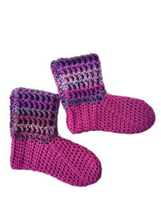 Holland Designs Crochet Pattern - Ladies Waffle Boots