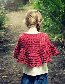 Holland Designs Crochet Pattern - Winter Garden Shawl