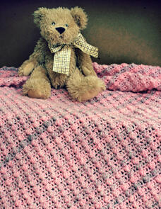 Holland Designs Crochet Pattern - Minky Dot Blanket