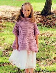 Holland Designs Crochet Pattern - Pretty Girl Poncho