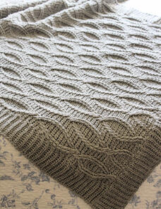 Holland Designs Crochet Pattern - Heritage Cable Blanket