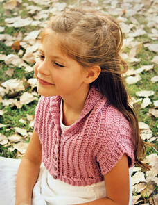 Holland Designs Crochet Pattern - Ava Bolero